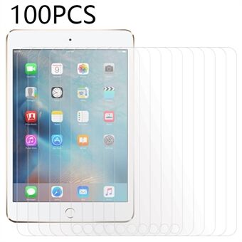 100 STKS Voor iPad mini 4 / mini (2019) 7.9 inch Gehard Glas Screen Protector Transparant Onbreekbaar Film