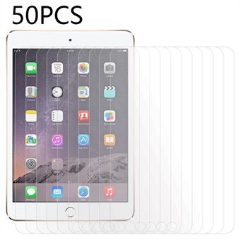 50 stuks voor iPad mini / mini 2 / mini 3 schermbeschermer gehard glas ultraheldere beschermfolie