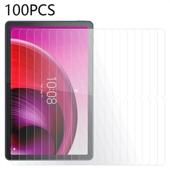 100 stuks ultraheldere schermbeschermer voor Lenovo Tab M10, gehard glas Scratch tabletfilm