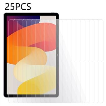 25PCS voor Xiaomi Redmi Pad SE gehard glas screenprotector HD heldere tablet beschermende schermfilm