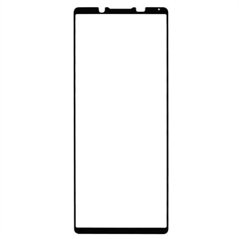 Voor Sony Xperia 5 V Volledige dekking Gehard glas Film Volledige lijm Zwarte Edge Zijdedruk Heldere schermbeschermer