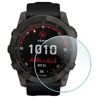 Voor Garmin Fenix 7 Ultradunne 0.3mm Horloge Screen Protector 2.5D Hot Buigen explosieveilige helder gehard glas film