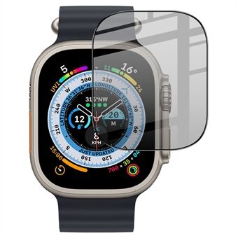 IMAK Voor Apple Watch Ultra 49mm Volledige Dekking Anti Spy Gehard Glas Protector Anti-Peep Smartwatch Screen Film