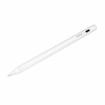MOMAX ONE LINK Tablet Stylus Pen Anti-mistouch Tilt Gevoeligheid Capacitieve Stylus Pen voor iPad Pro 11-inch/12,9-inch (2021/2020/2018) - Wit