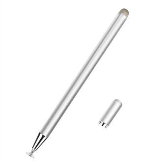 JD02 Universal 2-in-1 Ronde Schijf/Stof Pen Tip Capacitieve Stylus Pen Tablet Telefoon Magnetische Adsorptie Cap Tekening Schrijven Stylus Pen