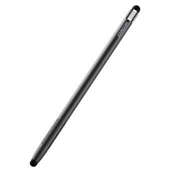 JOYROOM JR-DR01 Dual Tips Ontwerp Capacitieve Stylus Pen Universal Telefoon Tablet Zeer Gevoelige Tekening Schrijven Stylus Pen - Zwart