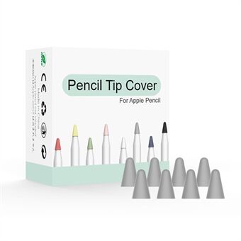 8-delige Universal slijtvaste vervangende penpunthoesjes voor Apple Pencil/Pencil (2e generatie)