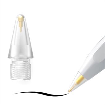 Puntenslijper voor Apple Pencil 1/2. generatie transparante penpunten 7.0 messing veerkaart naaldvervangingstips voor iPad-potlood