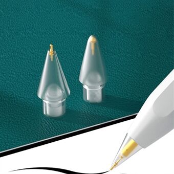 Vervangende punt voor potloden voor Apple Pencil 1./2. generatie 2 in 1 5.0 naald + 7.0 messing korte naald puntenslijper voor iPad potlood