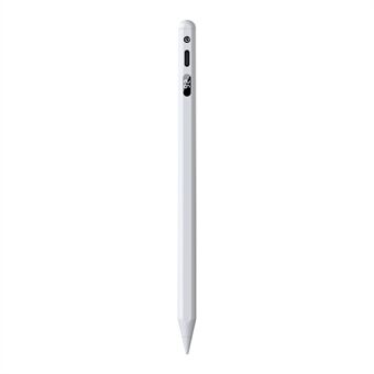 DUX DUCIS Stylus Pen voor iPad Tablets Pen Capacitief Scherm Schrijven Stylus Potlood met Power Display - Wit