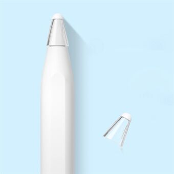 Voor Apple Pencil (2e generatie) / (1e generatie) Silicone + Fiber Pen Tip Cover Tablet Stylus Penpunt Sleeve