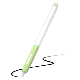Voor Apple Pencil (2e generatie) Jelly Stylus Pen Cover Zachte siliconen anti-drop beschermhoes: