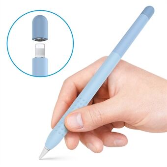 AHASTYLE PT102-1 siliconen hoes voor Apple Pencil (1e generatie), kleurverloop Antislip ultradunne styluspenhoes