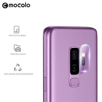 MOCOLO ultraheldere cameralens van gehard glas beschermfolie voor Samsung Galaxy S9 Plus G965 - transparant (gebogen randen)