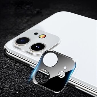 Metal + Tempered Glass Camera Lens Ring Protector for iPhone 11 6.1 inch (2019)