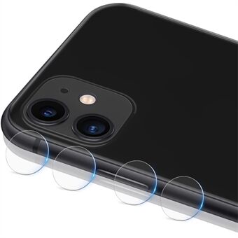 IMAK 2 stks/pak Helder glas camera lens film voor iPhone 11 6.1 inch (2019)