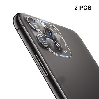2 stuks HOED Prince 0.2 mm 9H 2.15D gebogen randen gehard glas camera lens bescherming film voor iPhone 11 Pro Max 6.5 "/iPhone 11 Pro 5.8"