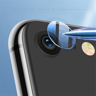 MOCOLO Anti-Explosie Gehard Glas Camera Lens Protector [Ultra Clear] voor iPhone SE (2e generatie)