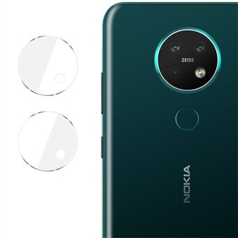 IMAK 2 stuks / pak High Definition glazen cameralensbeschermer voor Nokia 7.2 / Nokia 6.2