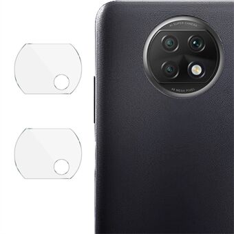 IMAK voor Xiaomi Redmi Note 9T 5G 2 stuks / pak High Definition glazen lensfilm