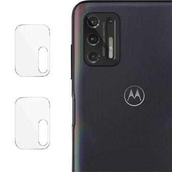 2 stks/pak IMAK Hoge Transparante Glazen Lens Film voor Motorola Moto G9 Plus/G Stylus (2021)