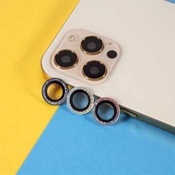 3 stuks diamanten cameralensbeschermer Ring [willekeurige kleur] voor iPhone 12 Pro/11 Pro/11 Pro Max