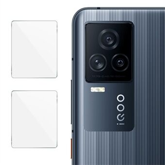 2 stks/pak IMAK volledige dekking hoge transparantie camera lens beschermende film voor vivo iQOO 7