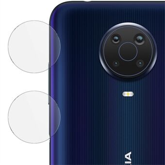 2 stks/pak IMAK Slijtvast Zeer Transparant Gehard Glas Camera Lens Beschermfolie voor Nokia G20