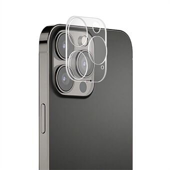 MOCOLO Silk Printing 9H Hardheid HD Helder Gehard Glas Achterkant Camera Lensbeschermer voor iPhone 13 Pro Max 6.7 Inch - Doorzichtig