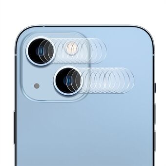 ENKAY 10 groep / set 0,2 mm 9H krasbestendig gehard glas op de achterkant van de cameralens beschermfolie (2 stuks / groep) voor iPhone 13/13 mini