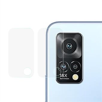 2 stks/set Ultra clear krasbestendig volledige dekking gehard glas camera lens beschermfolie voor Meizu 18X