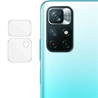 IMAK HD Clear Sterke hardheid Gehard glas Cameralens Beschermende filmset voor Xiaomi Redmi Note 11 5G (China) (MediaTek) / Poco M4 Pro 5G / Redmi Note 11T 5G