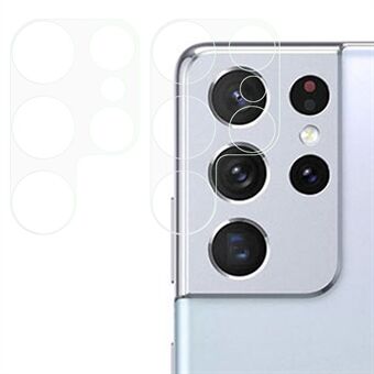 2 stks/set Slijtvast 3D Arc Edge Anti-kras Camera Lens Protector Gehard Glas Film voor Samsung Galaxy S22 Ultra 5G