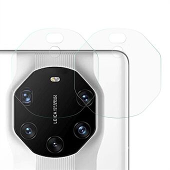 Voor Huawei Mate 40 RS Porsche Design 2 stks 2.5D Arc Edge HD gehard glas Camera lens protector Anti-kras beschermfolie