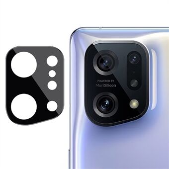 IMAK Voor Oppo Find X5 Ultra Clear Gehard Glas Film Camera Lens Protector (Zwarte Versie)