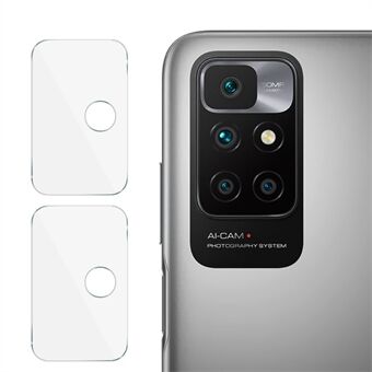 IMAK 2 stks/set voor Xiaomi Redmi 10/Redmi 10 Prime Precieze Uitsparing Ultra HD Clear Film Gehard glas Camera Lens Protector