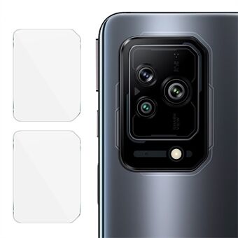 IMAK 2 stks/set voor Xiaomi Black Shark 5/5 Pro camera lens protector geen bubble volledige dekking High Definition gehard glas film
