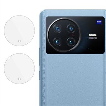 IMAK 2 stks/set voor vivo X Note 5G Auto Absorptie Camera Lens Protector Full Cover HD Gehard Glas Film