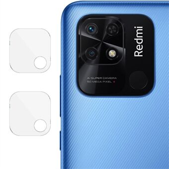 IMAK voor Xiaomi Redmi 10C / Redmi 10 (India) 2 stuks / set 0.3 mm Dun Sterk Hardheid Anti-vlekken Cameralensbeschermer Gehard glasfilm