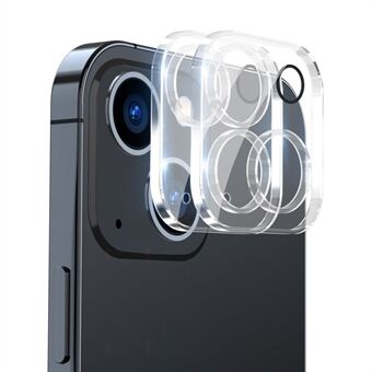 ENKAY HOED- Prince 2 stks/set voor iPhone 14 6.1 inch/14 Max 6.7 inch Camera Lens Protector Gehard Glas Volledige Cover Clear Film