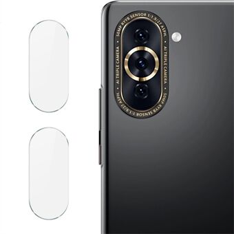 IMAK 2 stks/set Camera Lens Protector voor Huawei nova 10 4G, hoge Transparantie Anti- Scratch Gehard Glas Film
