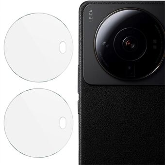 IMAK 2 stks / set cameralensbeschermer voor Xiaomi 12S Ultra 5G, anti-bubble anti-slijtage High Definition gehard glasfilm