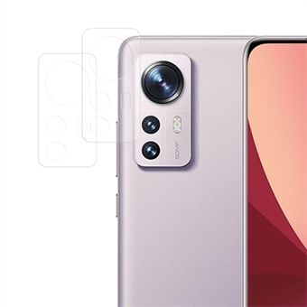 ENKAY HOED- Prince Voor Xiaomi 12 Pro 5G/12 Pro (Dimensity) 5G/12S Pro 5G Hoge Aluminium-silicium Glas Camera Lens Protector 0.2mm 9H Volledige Cover Film