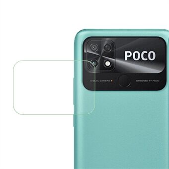Cameralensbeschermer voor Xiaomi Poco C40 4G, Scratch HD Clear Full Cover gehard glasfilm