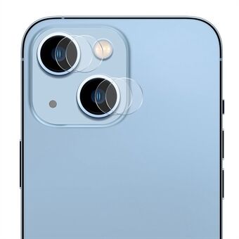 ENKAY HAT Prince 2 sets voor iPhone 14 6.1 inch / 14 Max 6.7 inch cameralensbeschermer 0.2 mm volledige lijm gehard glasfilm (2 stuks / set)