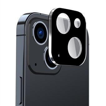 ENKAY HOED- Prince Voor iPhone 13 6.1 inch/13 mini 5.4 inch Camera Lens Gehard Glas Film Volledige Cover Zijde Afdrukken Lens Protector