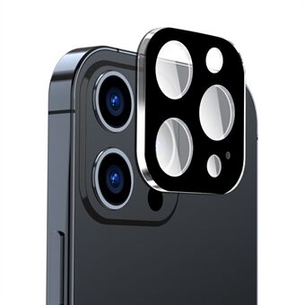 ENKAY HOED- Prince Voor iPhone 13 Pro 6.1 inch/13 Pro Max 6.7 inch Volledige Cover Achteruitrijcamera Lens Protector Zijde Afdrukken Anti- Scratch Gehard Glas Lens Film