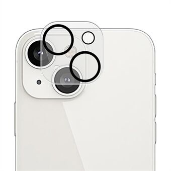 BENKS 0.15mm Clear Camera Lens Protector voor iPhone 14 Plus, Zijde Afdrukken Hoge Aluminium-silicium Glas Anti- Scratch Camera Lens Film
