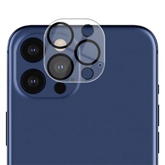 AMORUS HD Camera Lens Protector voor iPhone 12 Pro 6.1 inch, Zijde Afdrukken Anti- Scratch Gehard Glas Camera Lens Film met Zwarte Cirkel