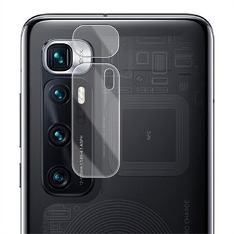 AMORUS Voor Xiaomi Mi 10 Ultra Gehard Glas Camera Lens Protector Anti- Scratch HD Clear Anti-explosie Lens Film